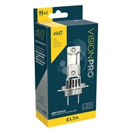 H7 12V 20W 6500K 2200lm PX26d LEDx2 Elta VisionPro