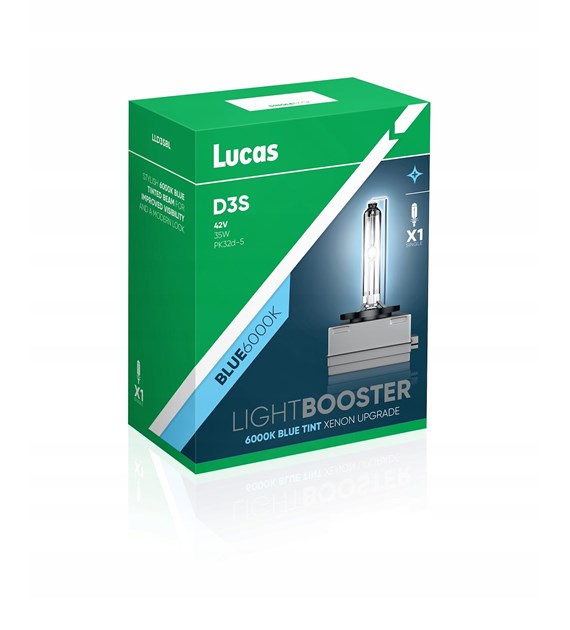 LUCAS LIGHT BOOSTER XENON D3S 6000K