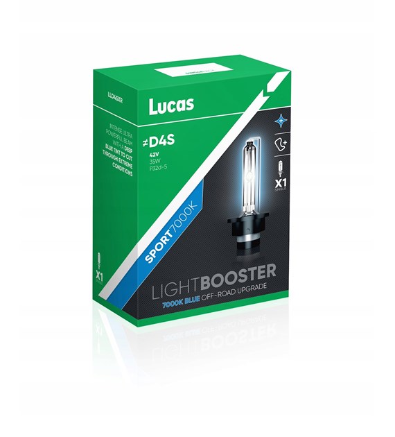 LUCAS LIGHT BOOSTER SPORT XENON D4S 7000K