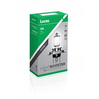 ŻARÓWKI LUCAS LIGHT BOOSTER +50% H4 12V 60/55W