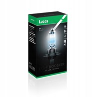 ŻARÓWKI LUCAS BLACK EDITION +180% H7 12V 55W